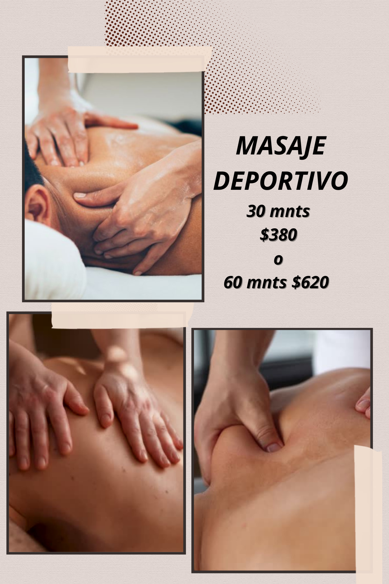 Masaje deportivo